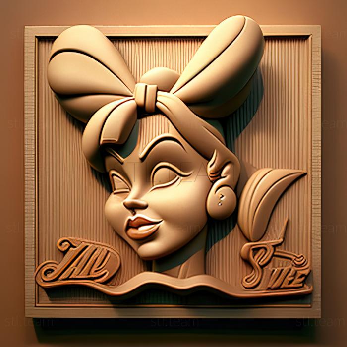 3D модель St Fifi La Fayme з Looney Tunes (STL)